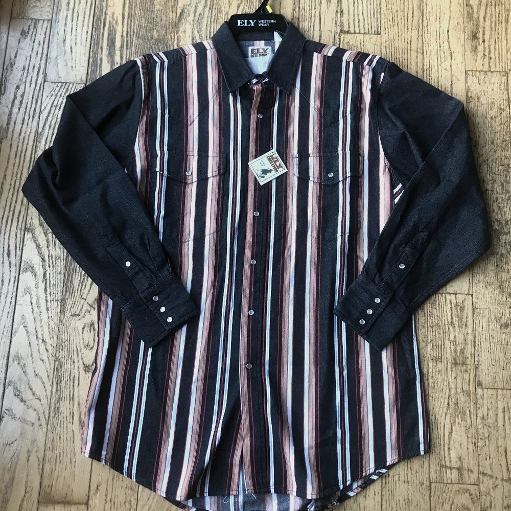 Ely Cattleman Vintage Western Shirt